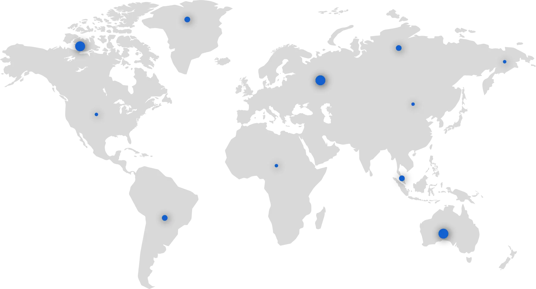 maps blue dots