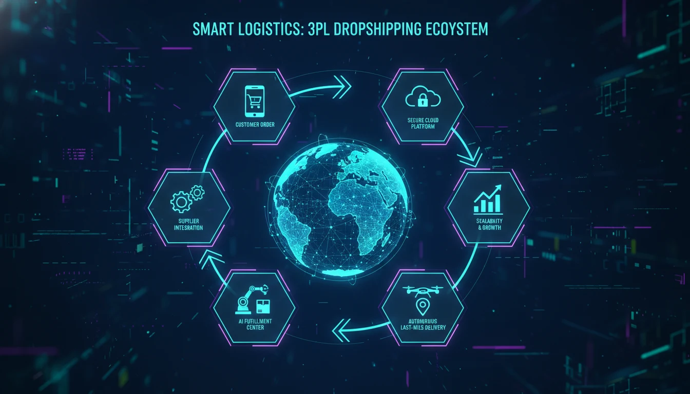 3PL Dropshipping Logistics Flow & Optimization