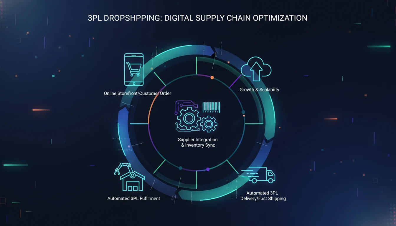 Global 3PL Dropshipping Supply Chain Integration