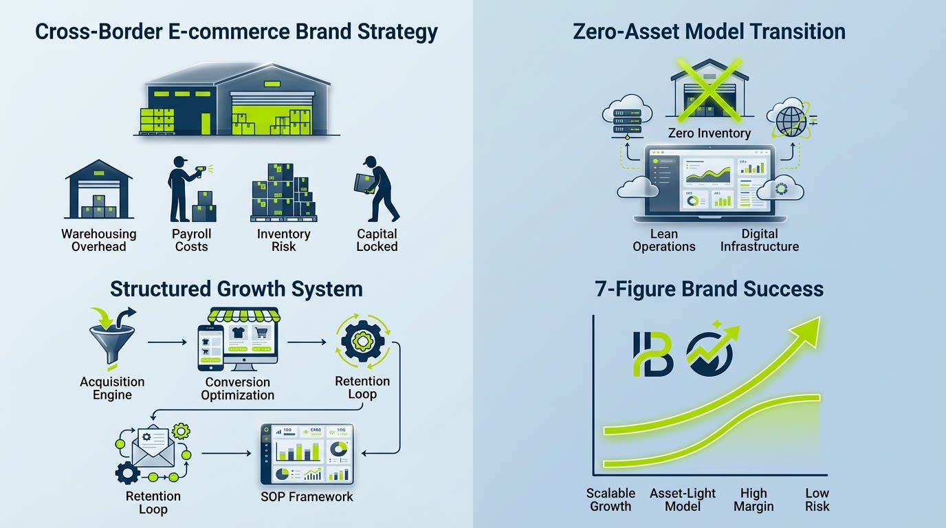 lean-ecommerce-scaling-playbook-7-figure-brand-vector
