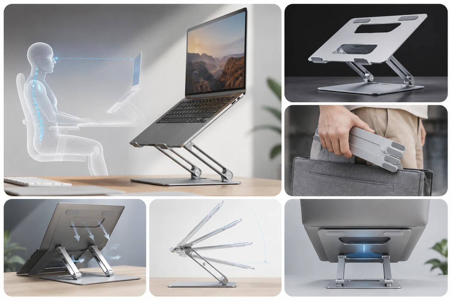 Ergonomic Laptop Stand