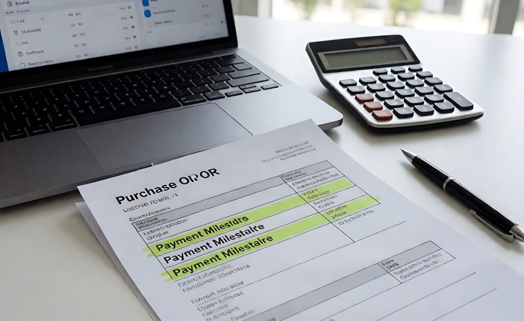 Bulk Order Deposits and Payment Schedule Terms for Wholesale Buyers